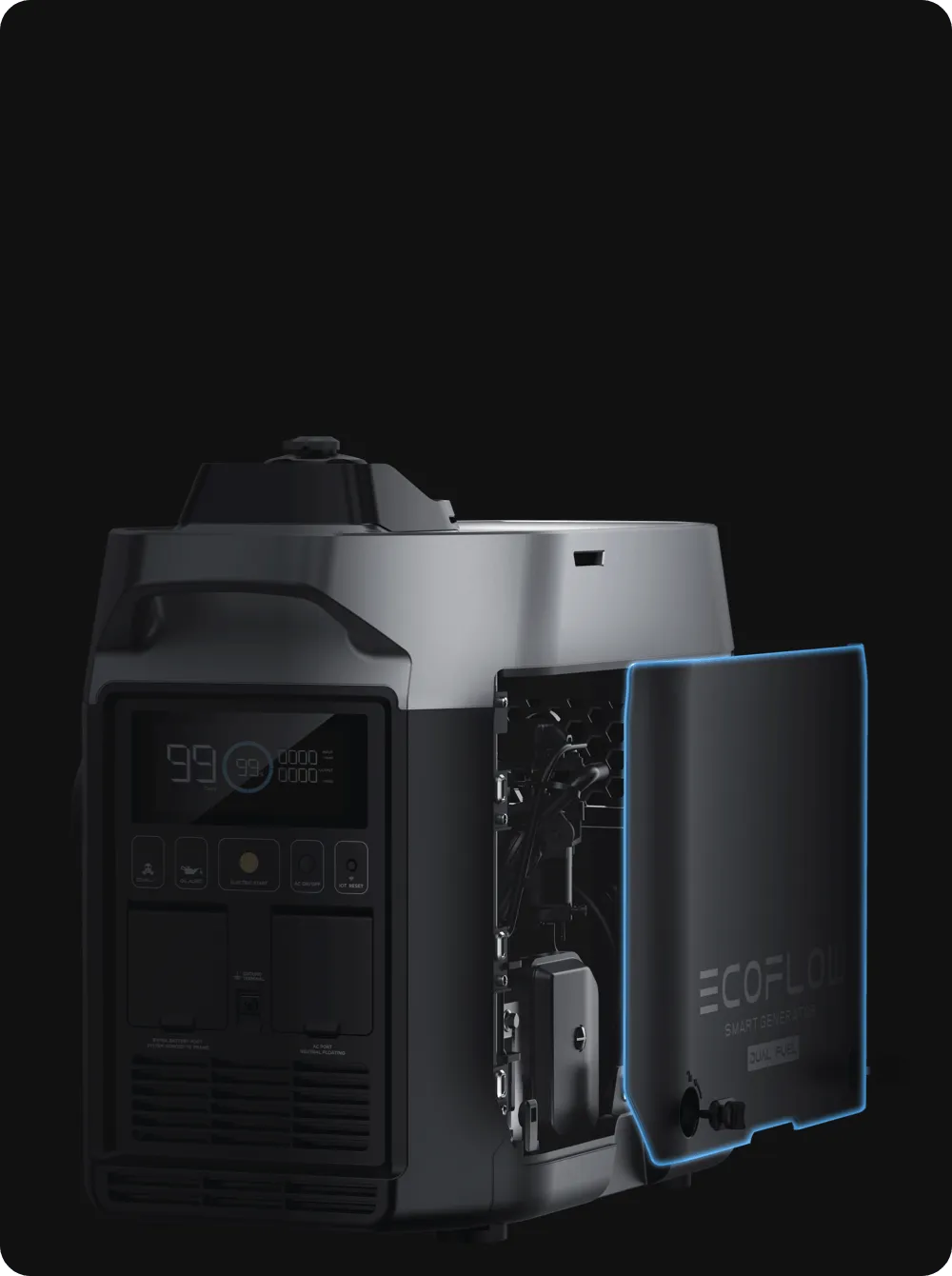 Díky prostornému otvoru s dvířky na boku jednotky zvládnete základní údržbu snadno a rychle. Díky pravidelné péči bude vaše jednotka šlapat jako hodinky po mnoho let.