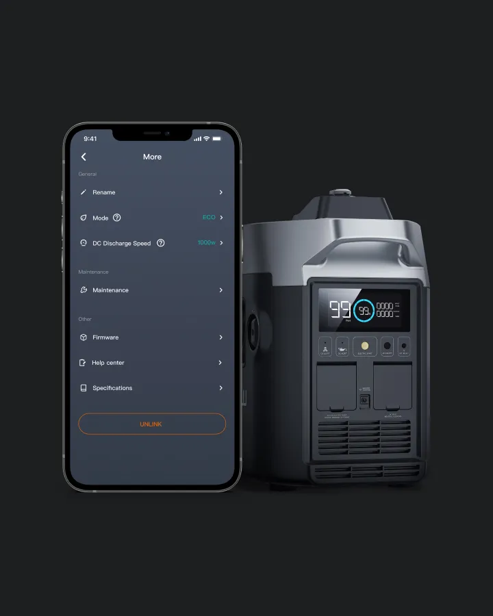 Zapnutí režimu Eco